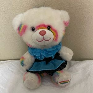 Rainbow Small Fry Build-a-Bear WITH 2 OUTFITS